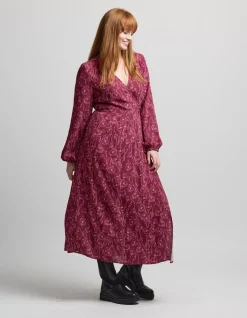 Lexington Dress - Rhubarb Blooms
