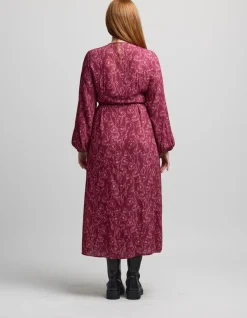 Lexington Dress - Rhubarb Blooms