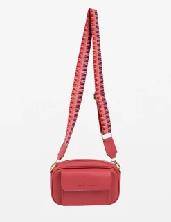 Lisbon Camera Bag - Raspberry