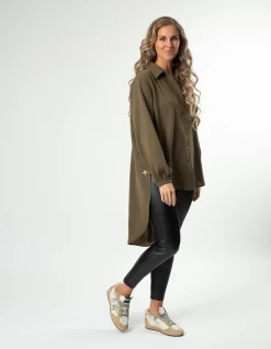Lisbon Top - Khaki