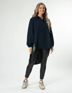 Lisbon Top - Navy