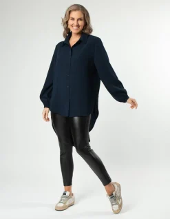 Lisbon Top - Navy