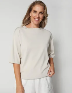 Liza T-Shirt - Oyster