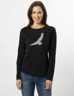 LS Tee - Flying High Black