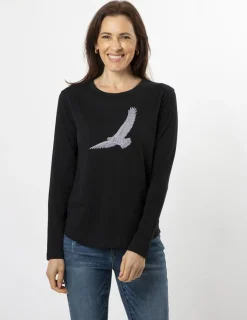 LS Tee - Flying High Black