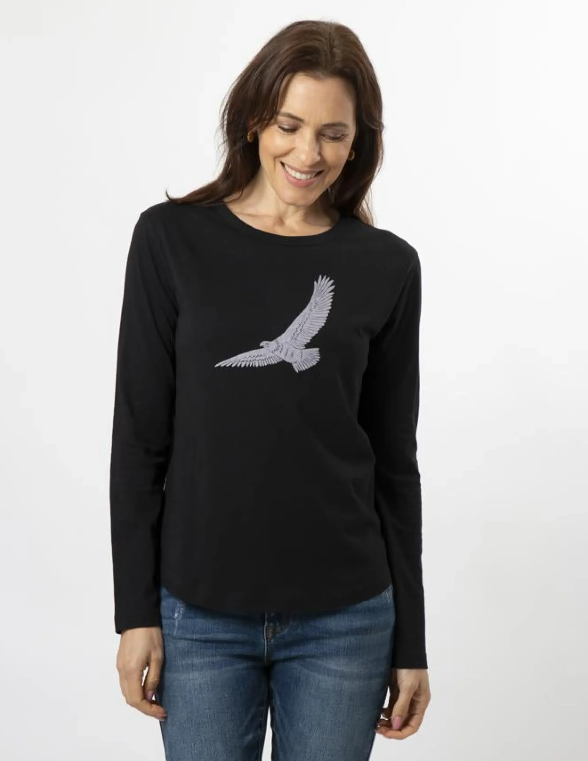 LS Tee - Flying High Black