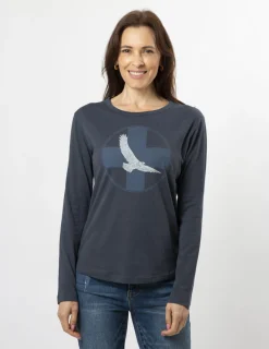 Ls Tee - Indigo Fly High