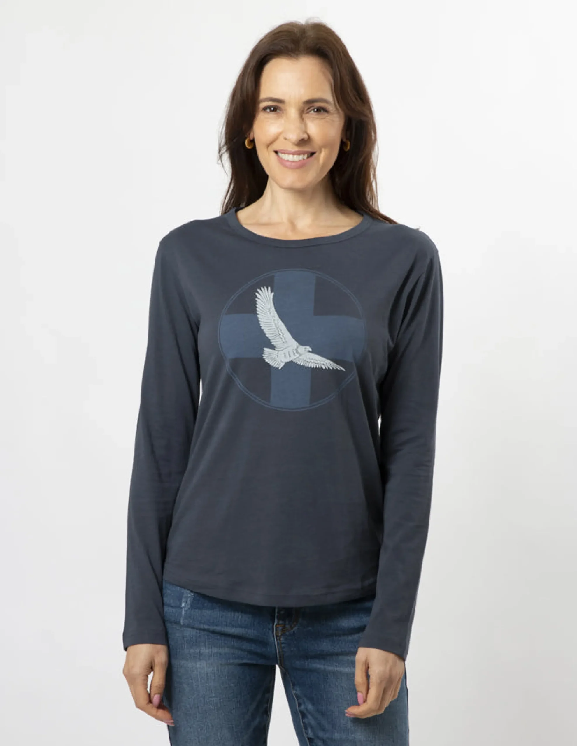 Ls Tee - Indigo Fly High