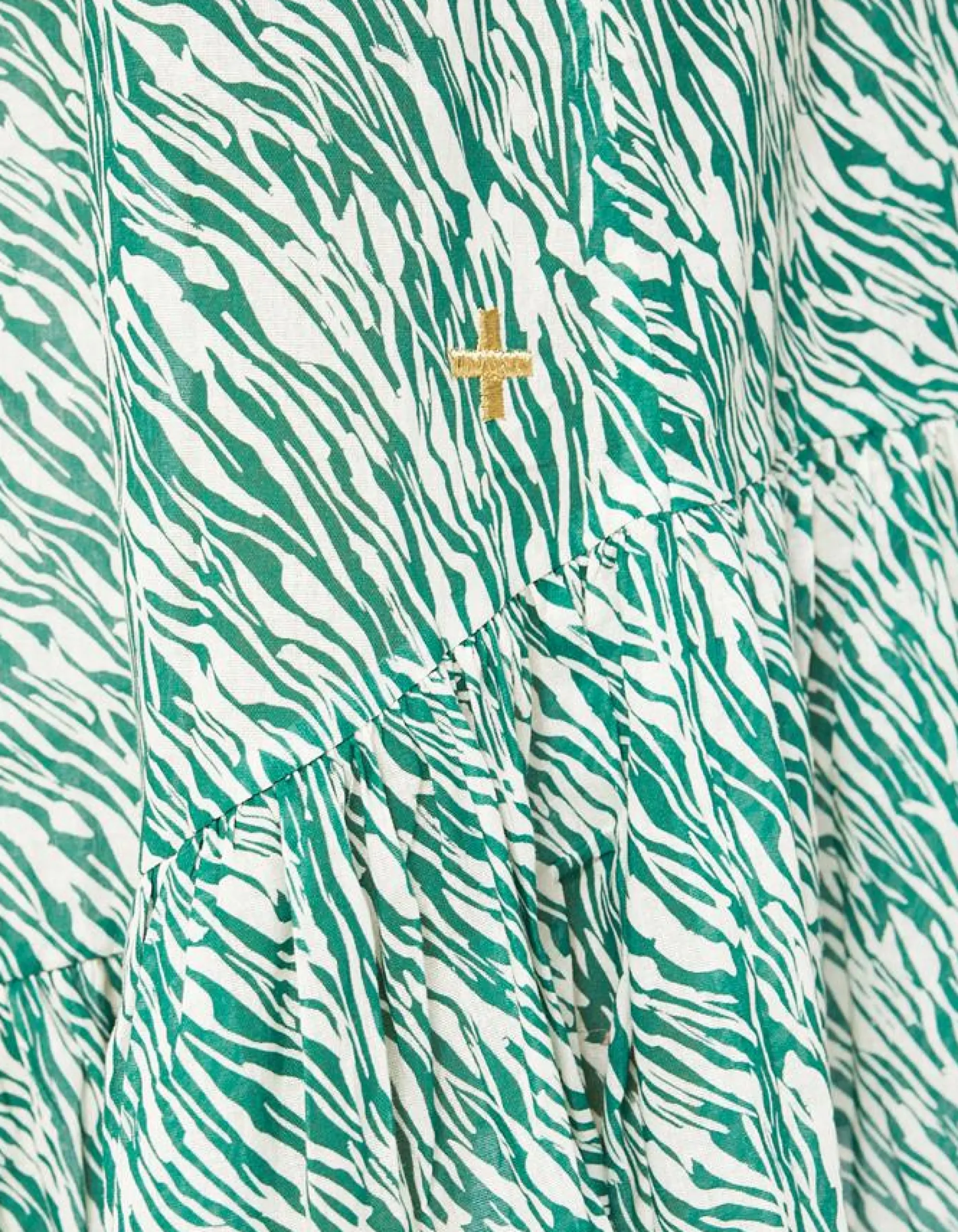 Magnolia Dress - Grassy Zebra