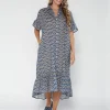 Magnolia Dress - Ocean Waves