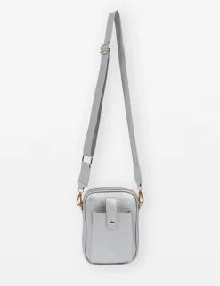 Malta Cross Body Mobile Bag - Silver