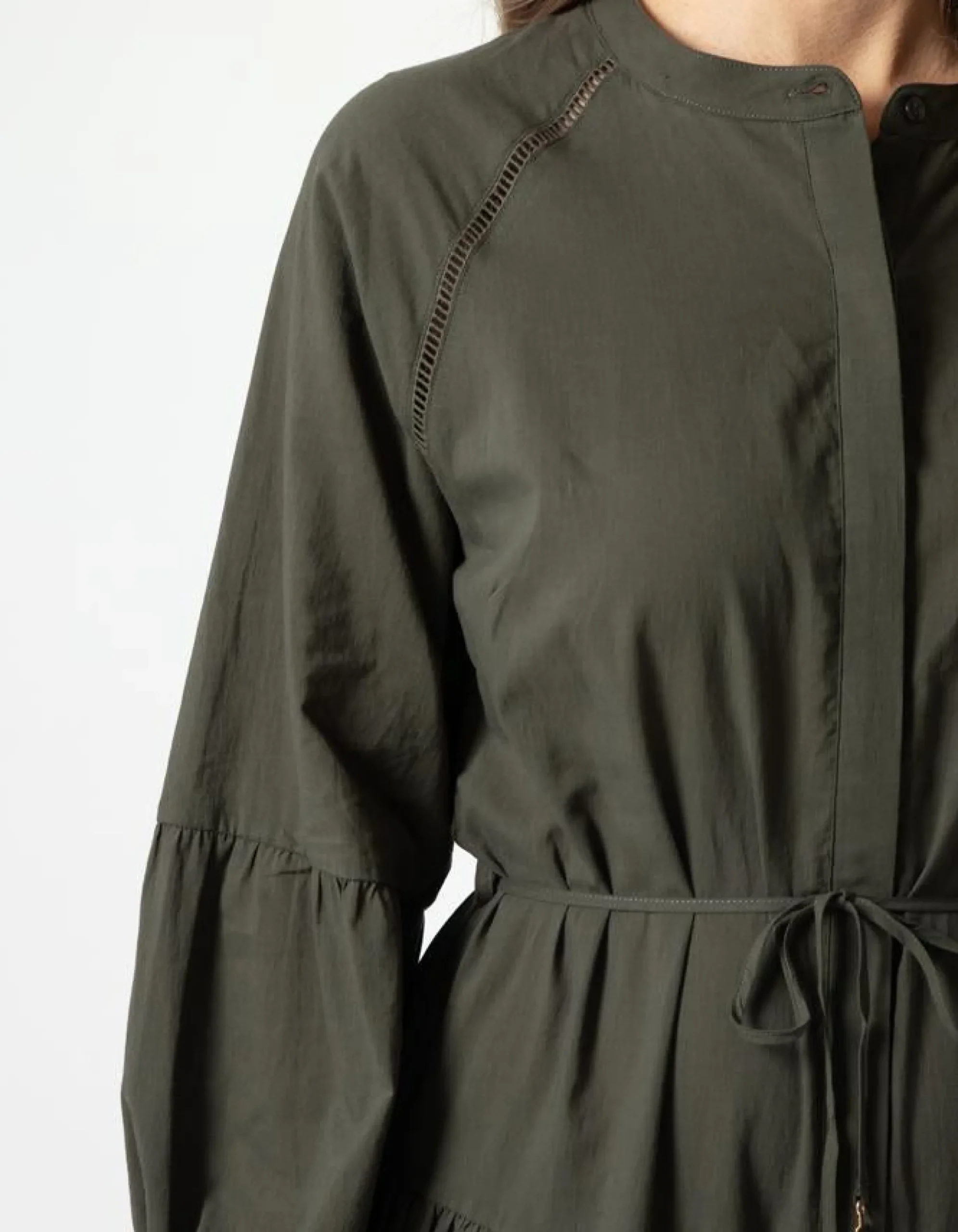 Margaret Dress - Dark Khaki