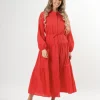 Margaret Dress - Luscious Red