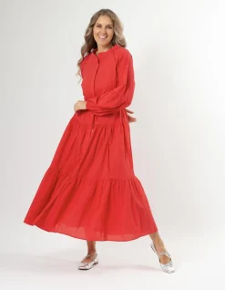 Margaret Dress - Luscious Red