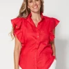 Mariella Top - Cherry