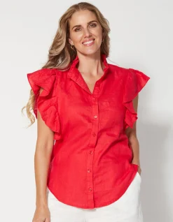 Mariella Top - Cherry