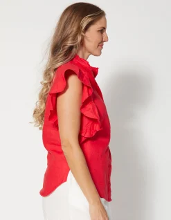 Mariella Top - Cherry
