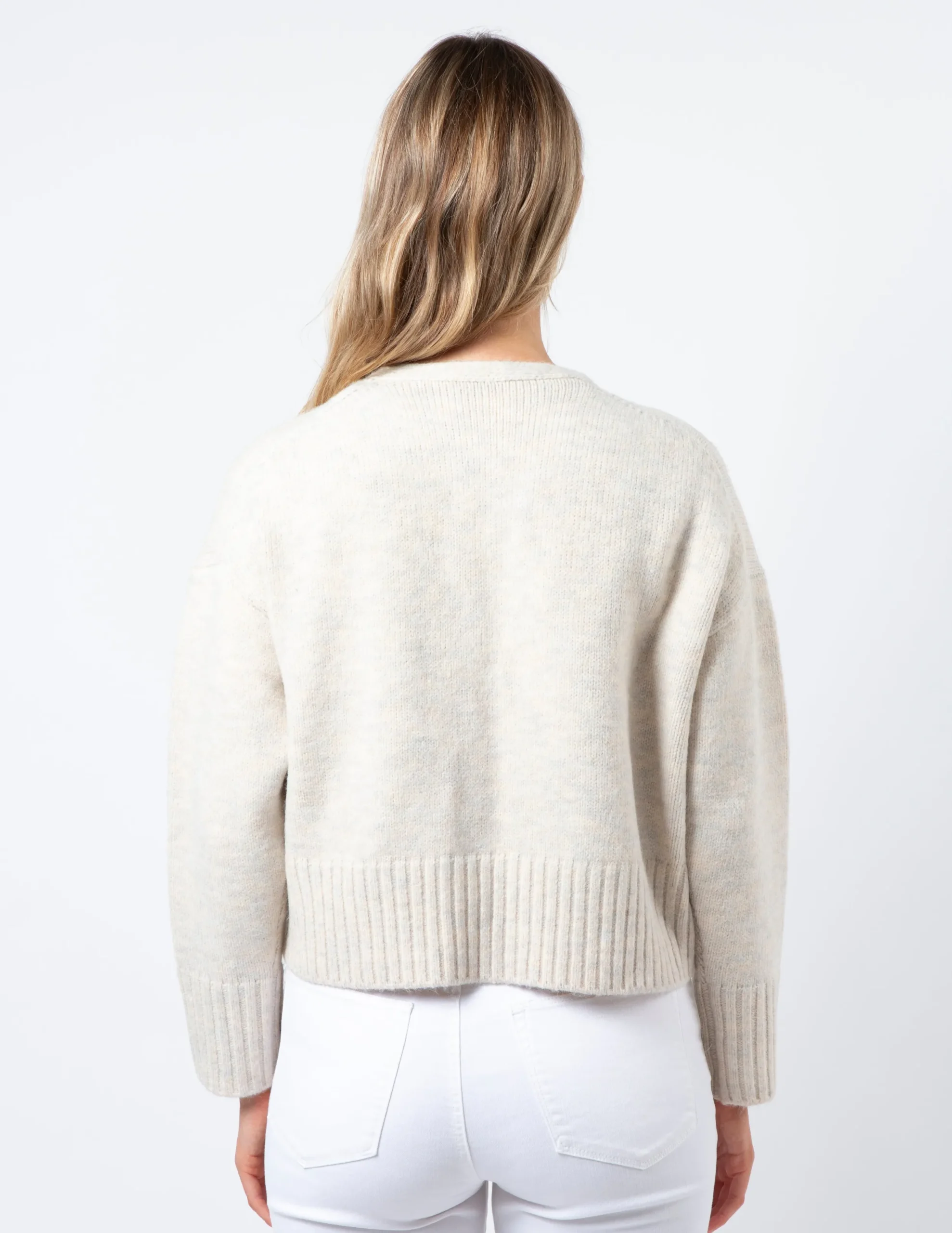 Martha Cardigan - Oatmilk
