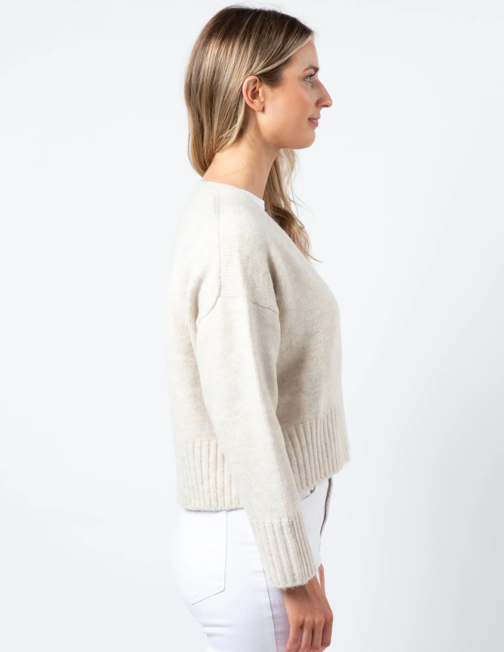 Martha Cardigan - Oatmilk