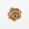 Matt Hair Claw - Coffee Daisy
