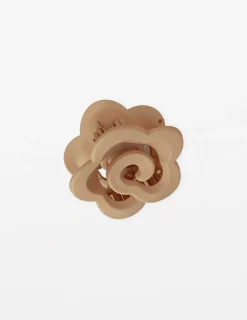 Matt Hair Claw - Coffee Daisy