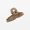 Matt Hair Claw - Pink Chain