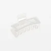 Matt Hair Claw - White