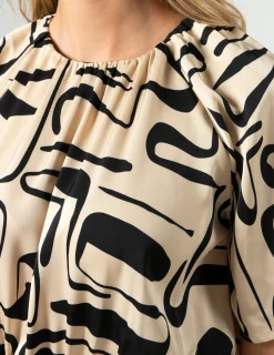Matteo Dress - Painterly Geo