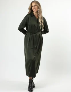Maya Dress - Khaki