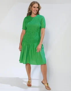 Mei Dress - Basil
