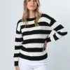 Melinda Jumper - Zebra Stripe