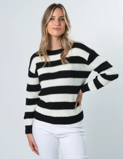 Melinda Jumper - Zebra Stripe