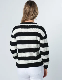 Melinda Jumper - Zebra Stripe
