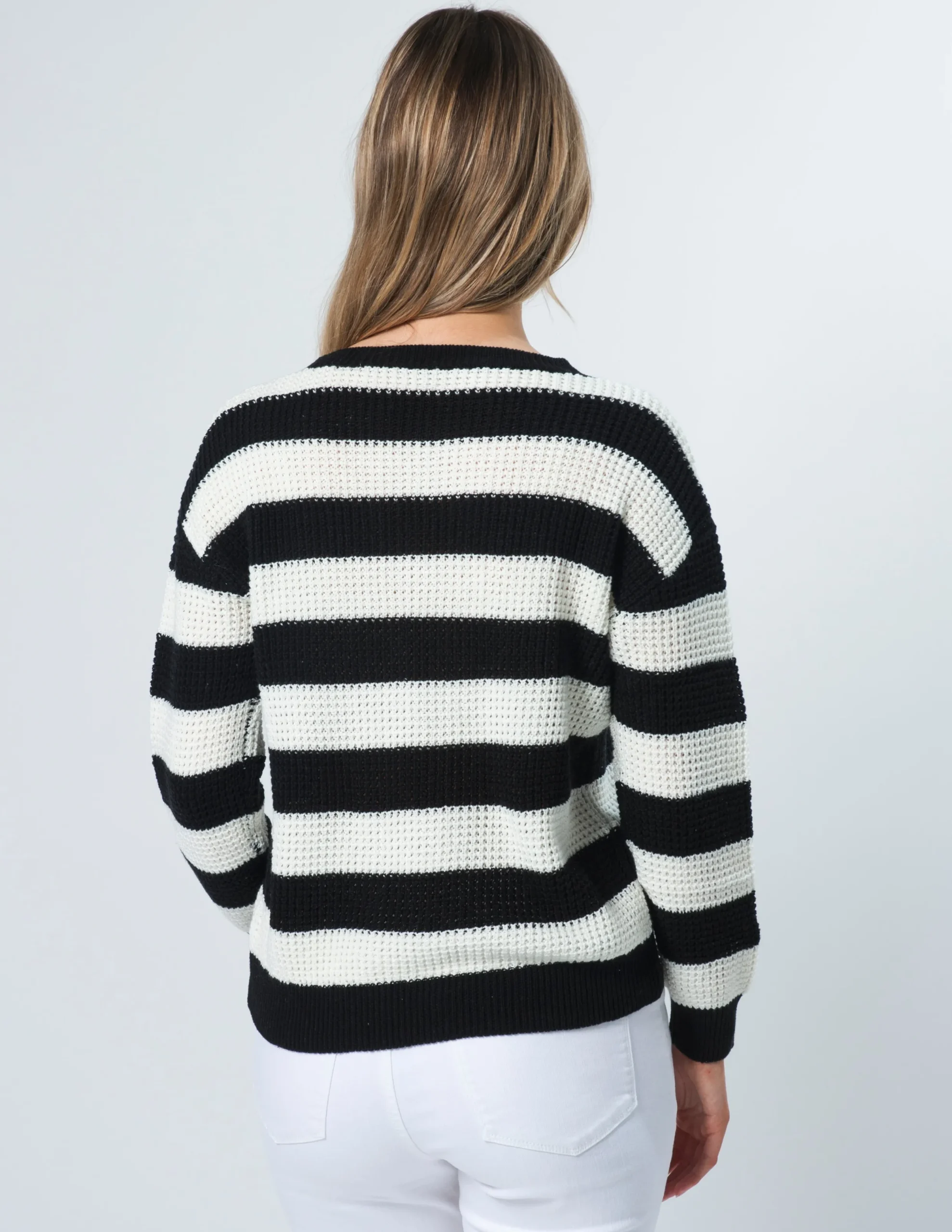 Melinda Jumper - Zebra Stripe