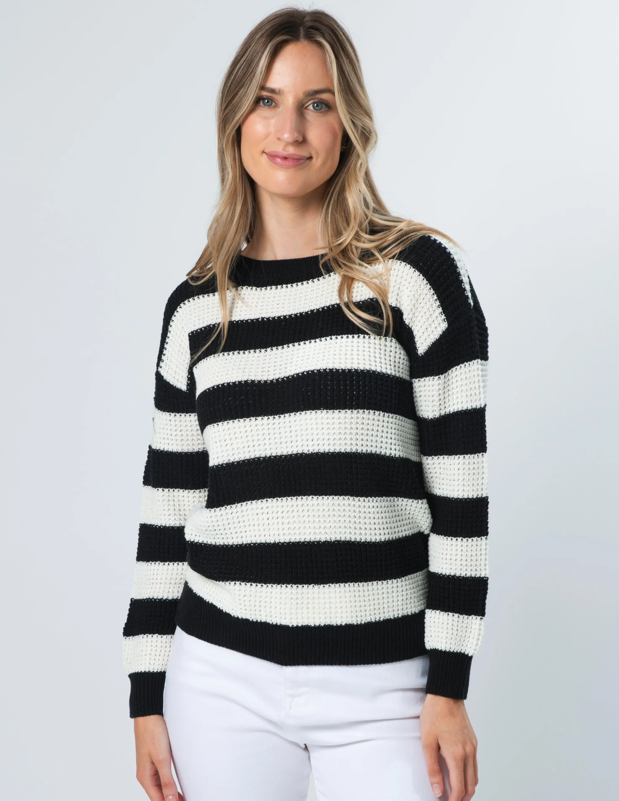 Melinda Jumper - Zebra Stripe