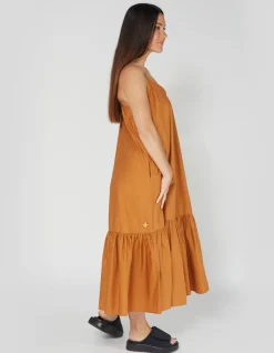 Melrose Dress - Dark Terracotta