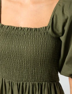 Mikki Dress - Olive Grove