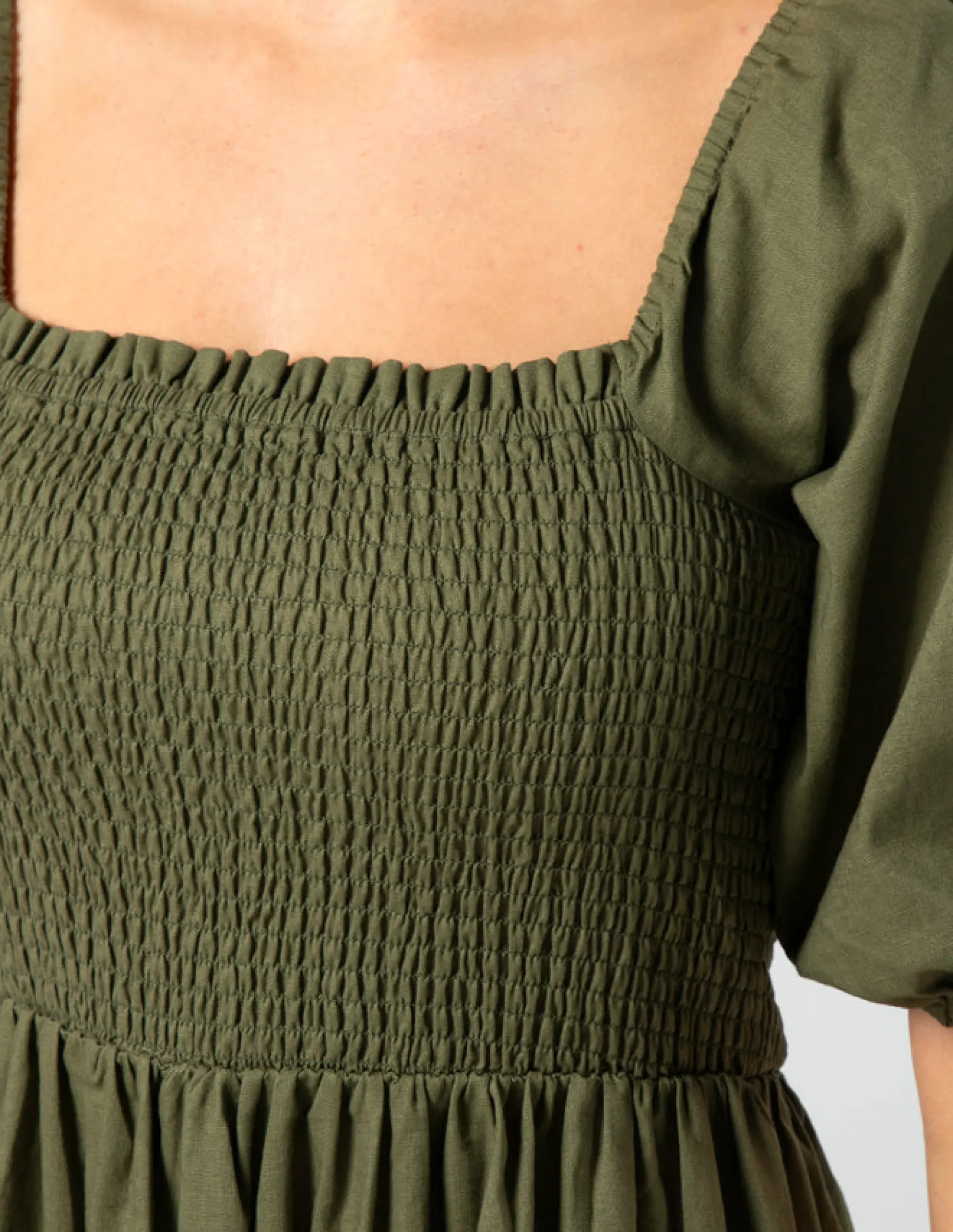 Mikki Dress - Olive Grove