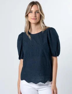 Minnie Top - Navy