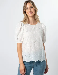 Minnie Top - Off White