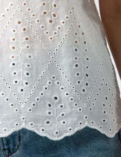Minnie Top - Off White