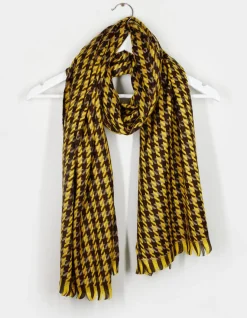 Mixed Houndstooth Scarves