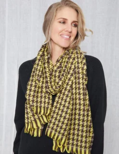 Mixed Houndstooth Scarves