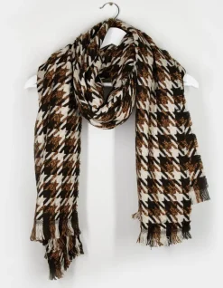Mixed Houndstooth Scarves