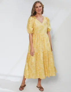 Miyuki Dress - Tuscan Sun