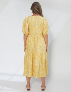 Miyuki Dress - Tuscan Sun