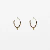 Miyuki Earrings - Black