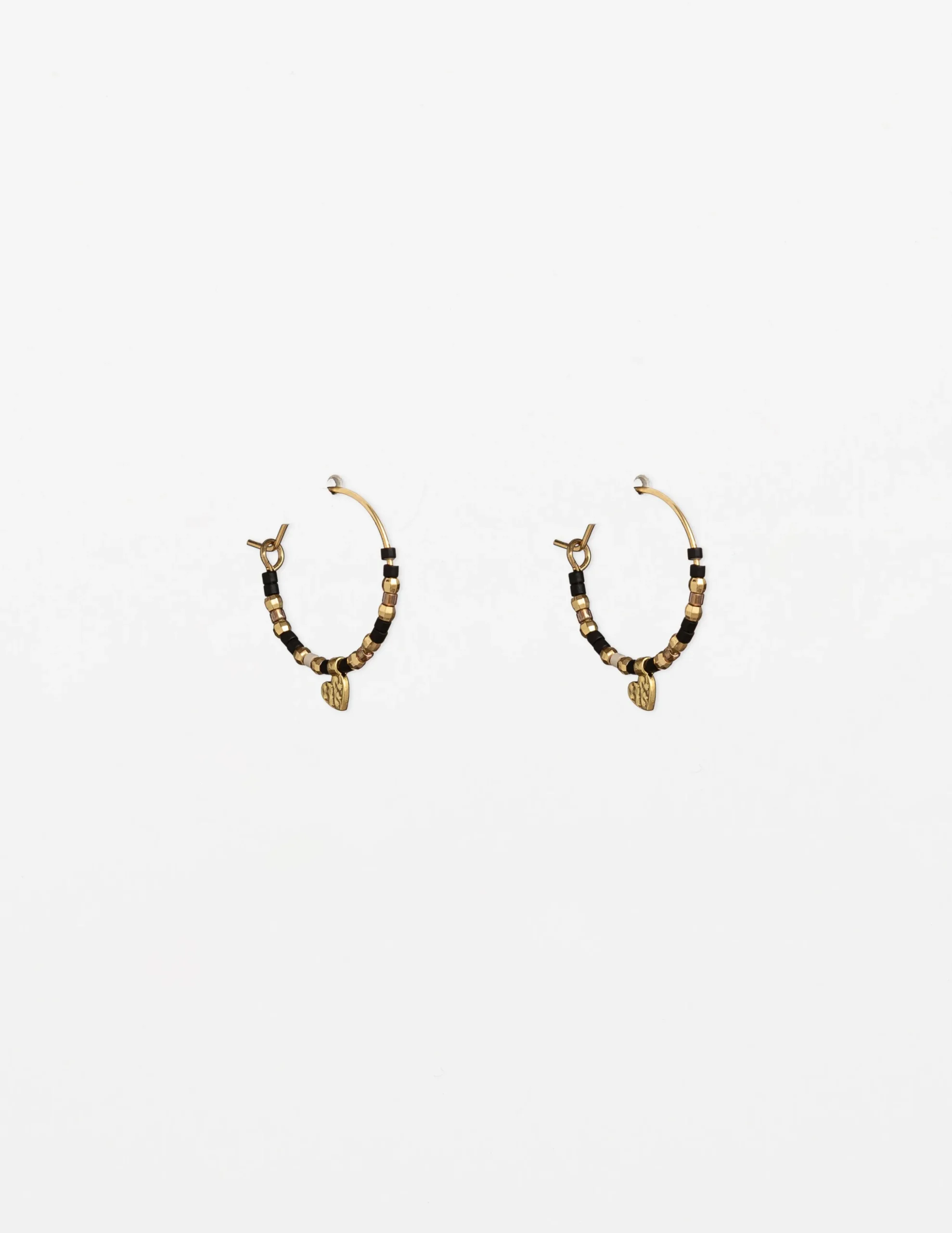 Miyuki Earrings - Black