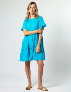 Molly Dress - Santorini Blues