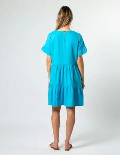 Molly Dress - Santorini Blues